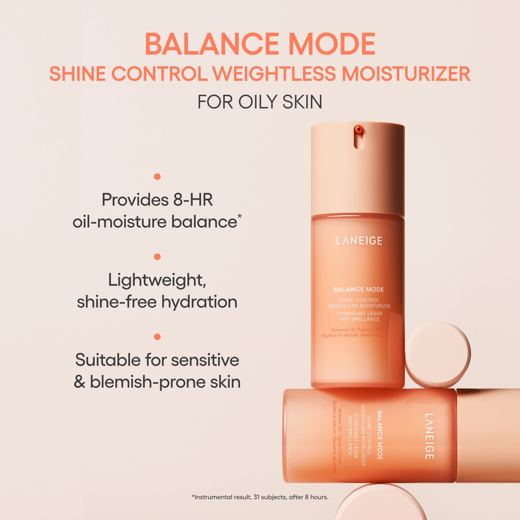 Alternative view of Balance Mode Shine Control Weightless Moisturizer